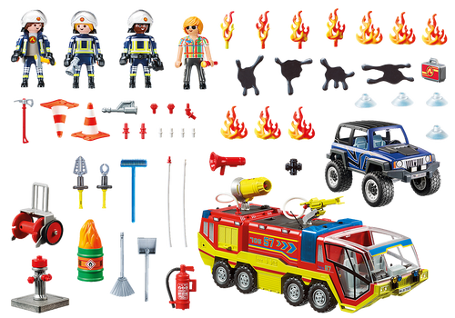 Playmobil - Fire Engine with Truck 70557