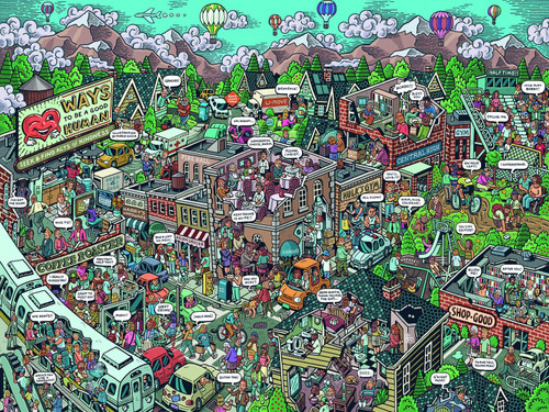 Ravensburger 750pc - Acts of Kindness Large Format Puzzle Ravensburger 750pc - Acts of Kindness Large Format Puzzle