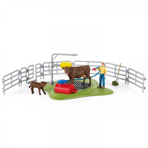 Schleich Farm World - Happy Cow Wash | 42529 Schleich Farm World - Happy Cow Wash | 42529
