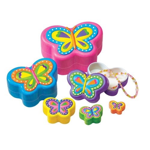 4M - Butterfly Nesting Trinket Box