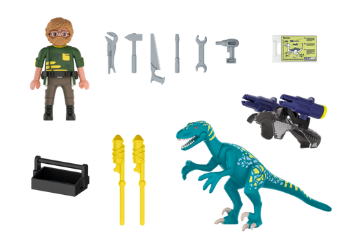 Playmobil Dino Rise - Deinonychus: Ready for Battle 70629 Playmobil Dino Rise - Deinonychus: Ready for Battle 70629
