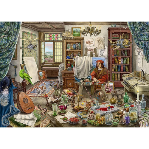 Ravensburger ESCAPE 10: Artist's Studio Puzzle 759pc Ravensburger ESCAPE 10: Artist's Studio Puzzle 759pc