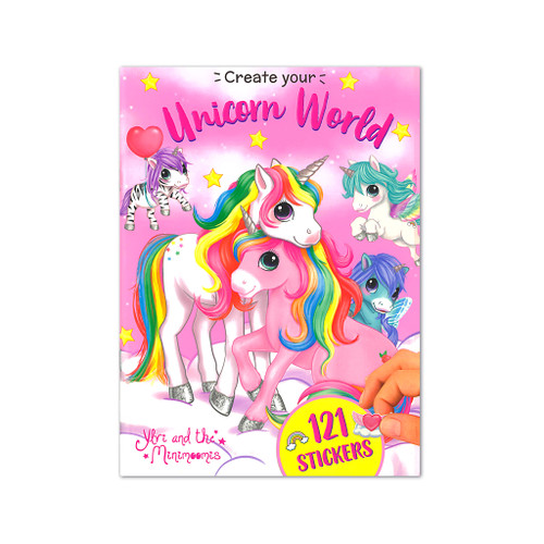 Ylvi And The Minimoomis - Create Your Unicorn Sticker Book