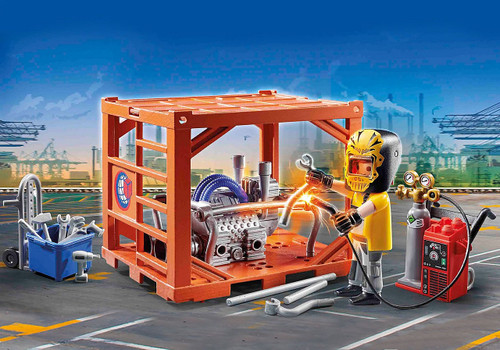 Playmobil CITY ACTION - Container Manufacturer | 70774 Playmobil CITY ACTION - Container Manufacturer | 70774
