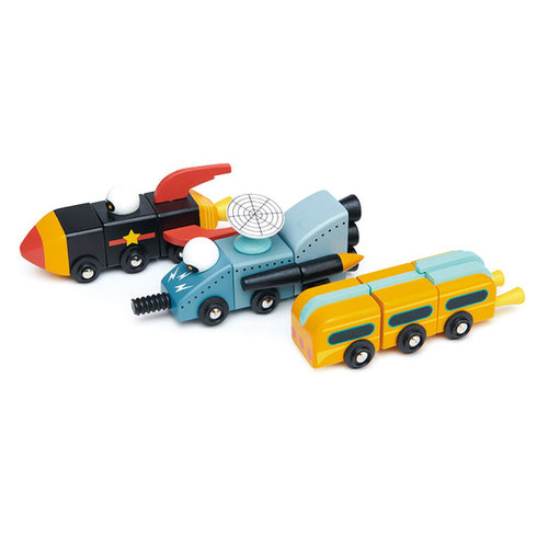 Tender Leaf Toys - Space Racer Vehicles