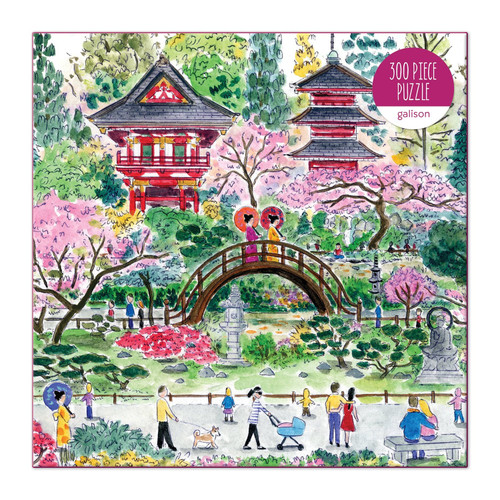 Galison 300pc -Michael Storrings Japanese Tea Garden Puzzle