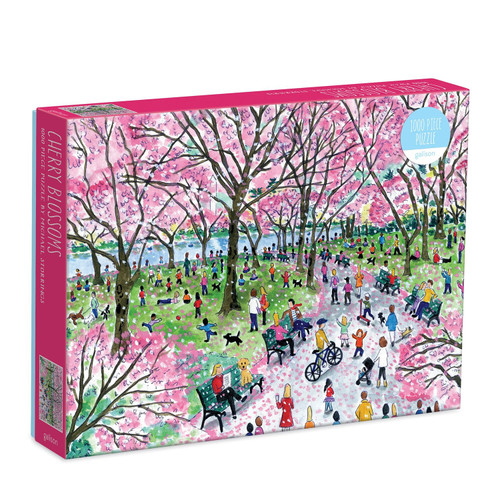 Galison 1000pc - Cherry Blossoms Puzzle by Michael Storrings