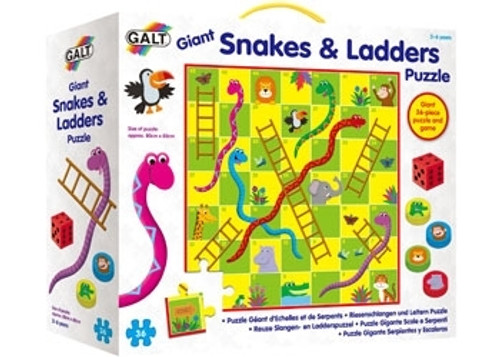 Galt - Giant Snakes and Ladders Puzzle  **Damaged Packaging**