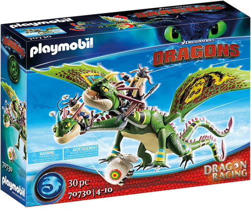 Playmobil Dragons - Dragon Racing: Ruffnut and Tuffnut with Barf and Belch | 70730