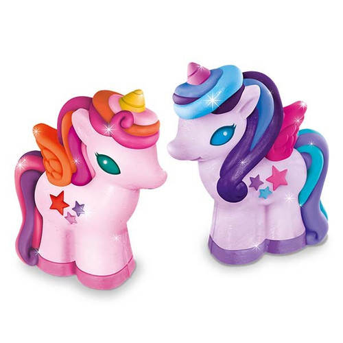 4M - 3D Mould & Paint - Glitter Unicorns 4M - 3D Mould & Paint - Glitter Unicorns