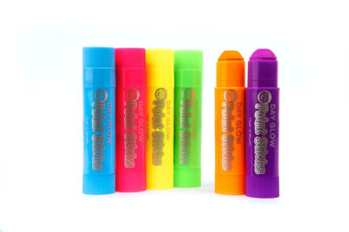Little Brian Paint Sticks - Day Glow 6 pk Little Brian Paint Sticks - Day Glow 6 pk