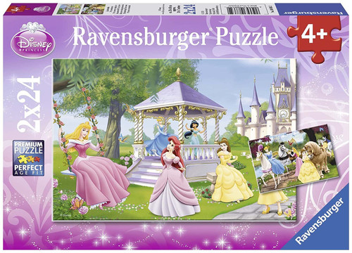 Ravensburger 2x24pc - Disney Magical Princesses Puzzle