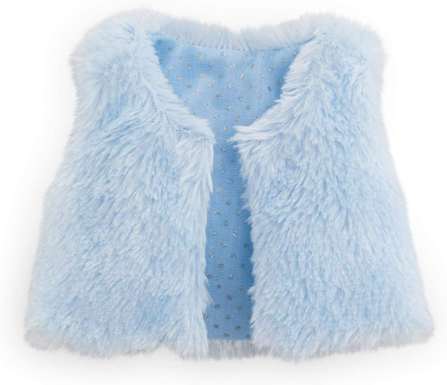 Corolle - Ma Corolle - Sleeveless Reversible Fake Fur Jacket - 36cm