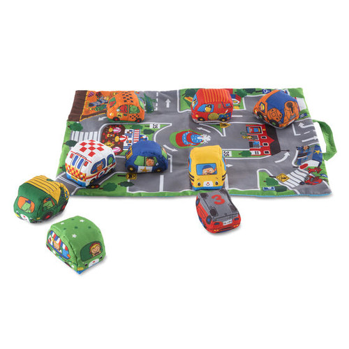 Melissa & Doug - K's Kids - Take-Along Town Play Mat