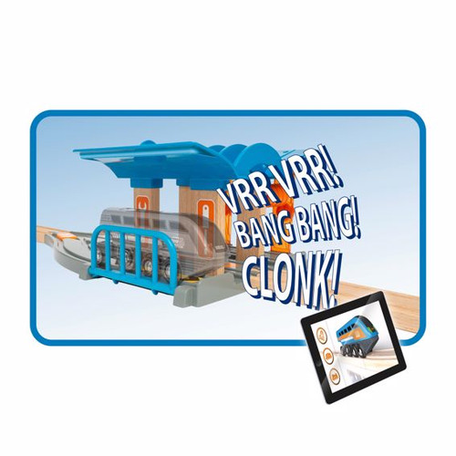 BRIO Smart Tech Sound - Train Service Station | 33975 BRIO Smart Tech Sound - Train Service Station | 33975