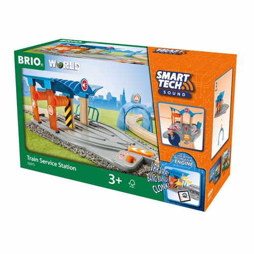 BRIO Smart Tech Sound - Train Service Station | 33975 BRIO Smart Tech Sound - Train Service Station | 33975