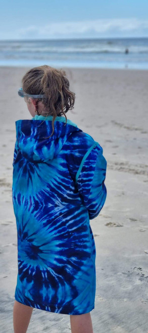 Schmik - Tie Dye Print Swim Parka