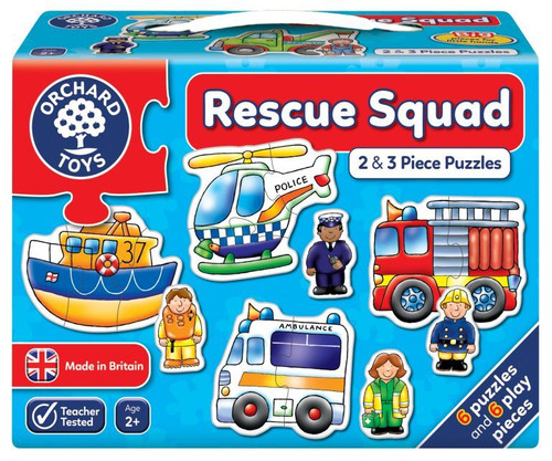 Orchard Toys - Rescue Squad 6 Puzzles