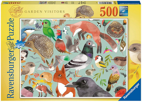 Ravensburger 500pc -Garden Visitors Puzzle
