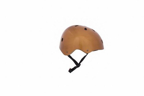 Kiddimoto Golden Egg Metallic Medium Helmet Kiddimoto Golden Egg Metallic Medium Helmet