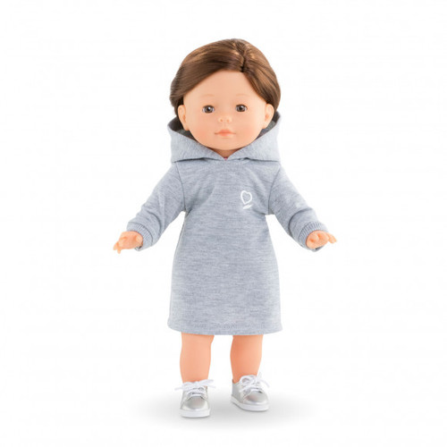 Corolle - Ma Corolle Grey Hoodie Dress - 36cm