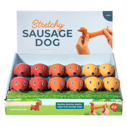 IS GIFT - Stretchy Sausage Dogs (Assorted)