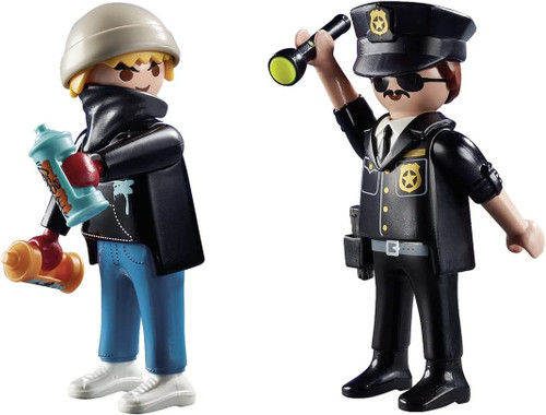 Playmobil Police - DuoPack - Policeman & Street Artist | 70822 Playmobil Police - DuoPack - Policeman & Street Artist | 70822