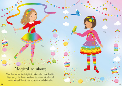 Usborne Little Sticker Dolly Dressing - Parties Usborne Little Sticker Dolly Dressing - Parties