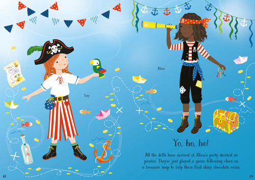 Usborne Little Sticker Dolly Dressing - Parties Usborne Little Sticker Dolly Dressing - Parties