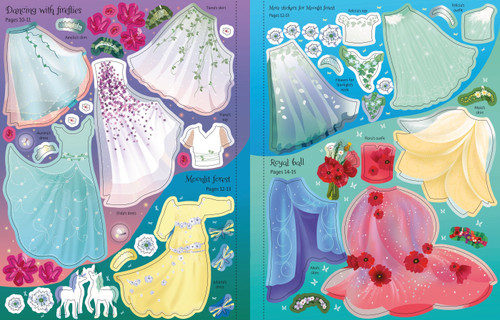 Usborne Sticker Dolly Dressing - Fairy Princesses Usborne Sticker Dolly Dressing - Fairy Princesses
