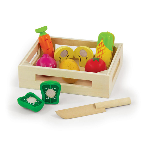 ELC - Wooden Crate of Vegetables