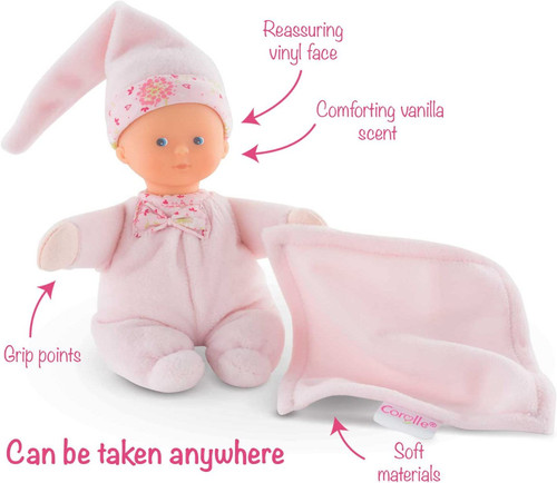 Corolle Mon Doudou - Minireve Cotton Flower Doll, 15cm Corolle Mon Doudou - Minireve Cotton Flower Doll, 15cm