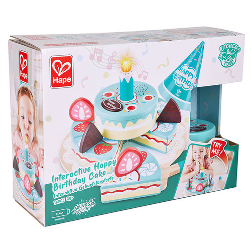 Hape - Interactive Happy Birthday Cake