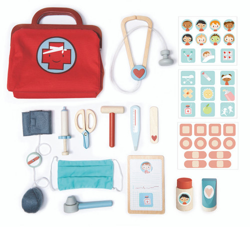 Tender Leaf Toys - Doctor's Bag & Accessories