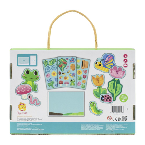 Tiger Tribe Felt Stories - Once Upon A Garden Tiger Tribe Felt Stories - Once Upon A Garden