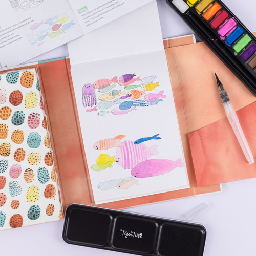 Tribe How to Paint - Watercolour - Animals