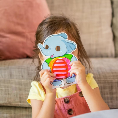 Tiger Tribe Lacing Cards Set - Beach Party