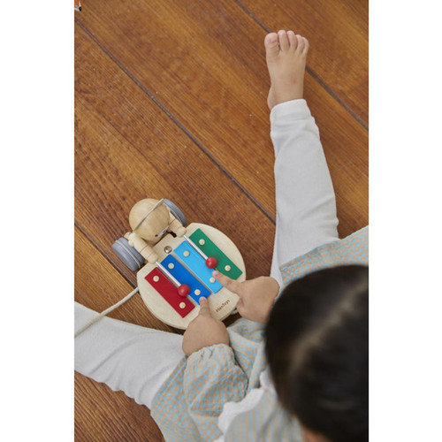 PlanToys - Pull-Along Musical Bear PlanToys - Pull-Along Musical Bear