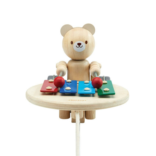 PlanToys - Pull-Along Musical Bear PlanToys - Pull-Along Musical Bear