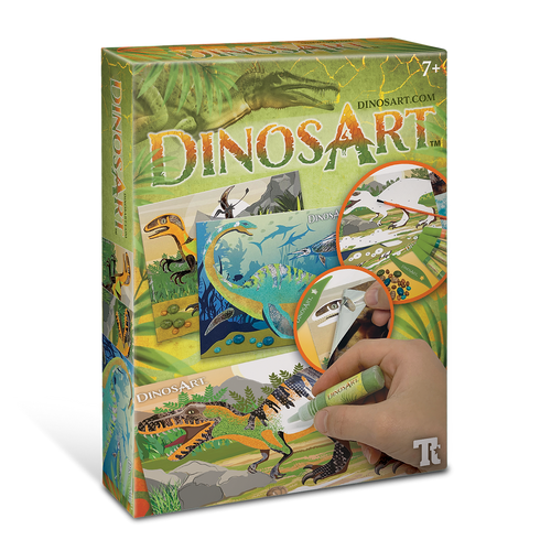 DinosArt - Sand & Foil Art