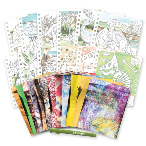 DinosArt - Small Creative Book - Foil
