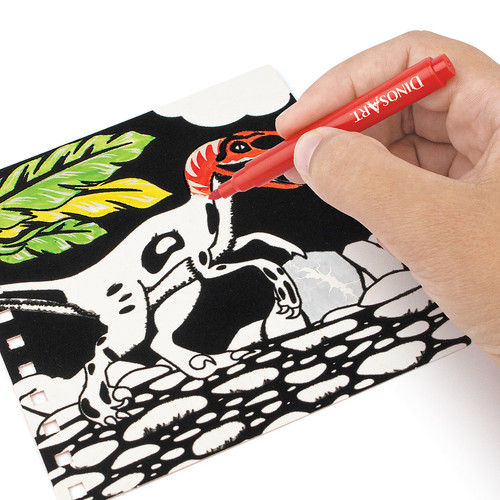 DinosArt - Small Creative Book - Velvet