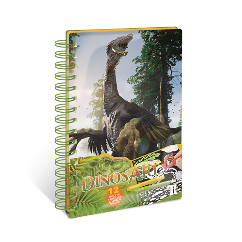 DinosArt - Small Creative Book - Velvet