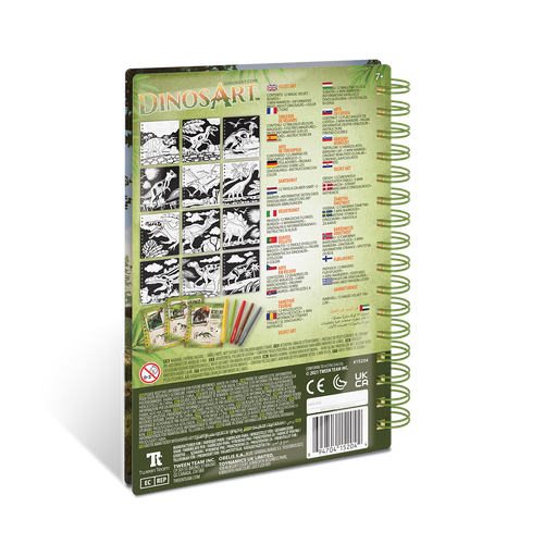 DinosArt - Small Creative Book - Velvet DinosArt - Small Creative Book - Velvet