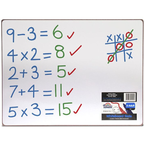 Colorific Double-sided Whiteboard 400 x 300mm