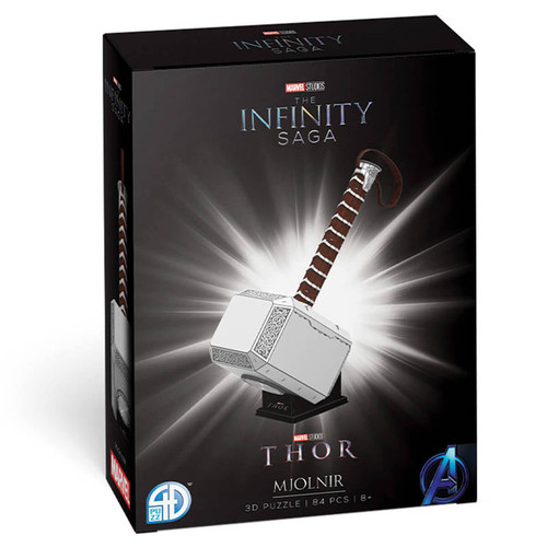 Marvel THOR Hammer 3D 84pc Puzzle