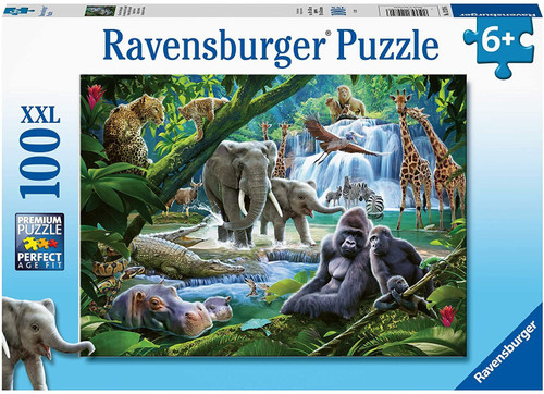 Ravensburger 100pc - Jungle Animals Puzzle