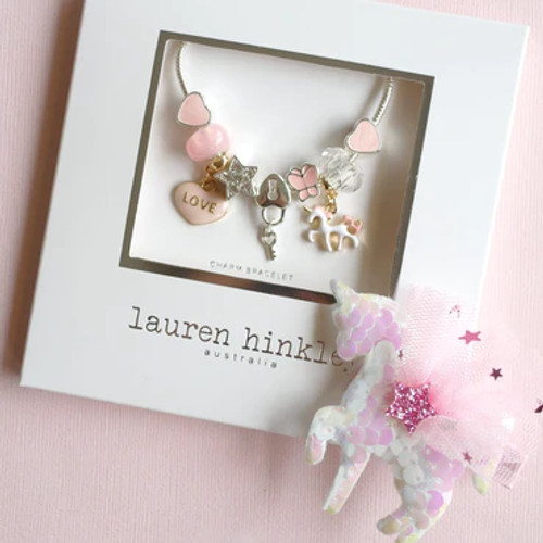 Lauren Hinkley - Unicorn charm bracelet