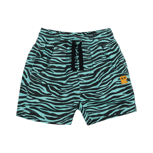 Rock Your Baby - Blue Tiger Shorts