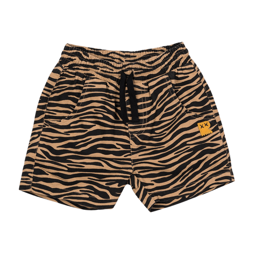 Rock Your Baby - Taupe Tiger Shorts